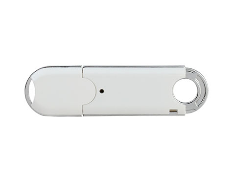 Kunststoff USB-Stick in weiss